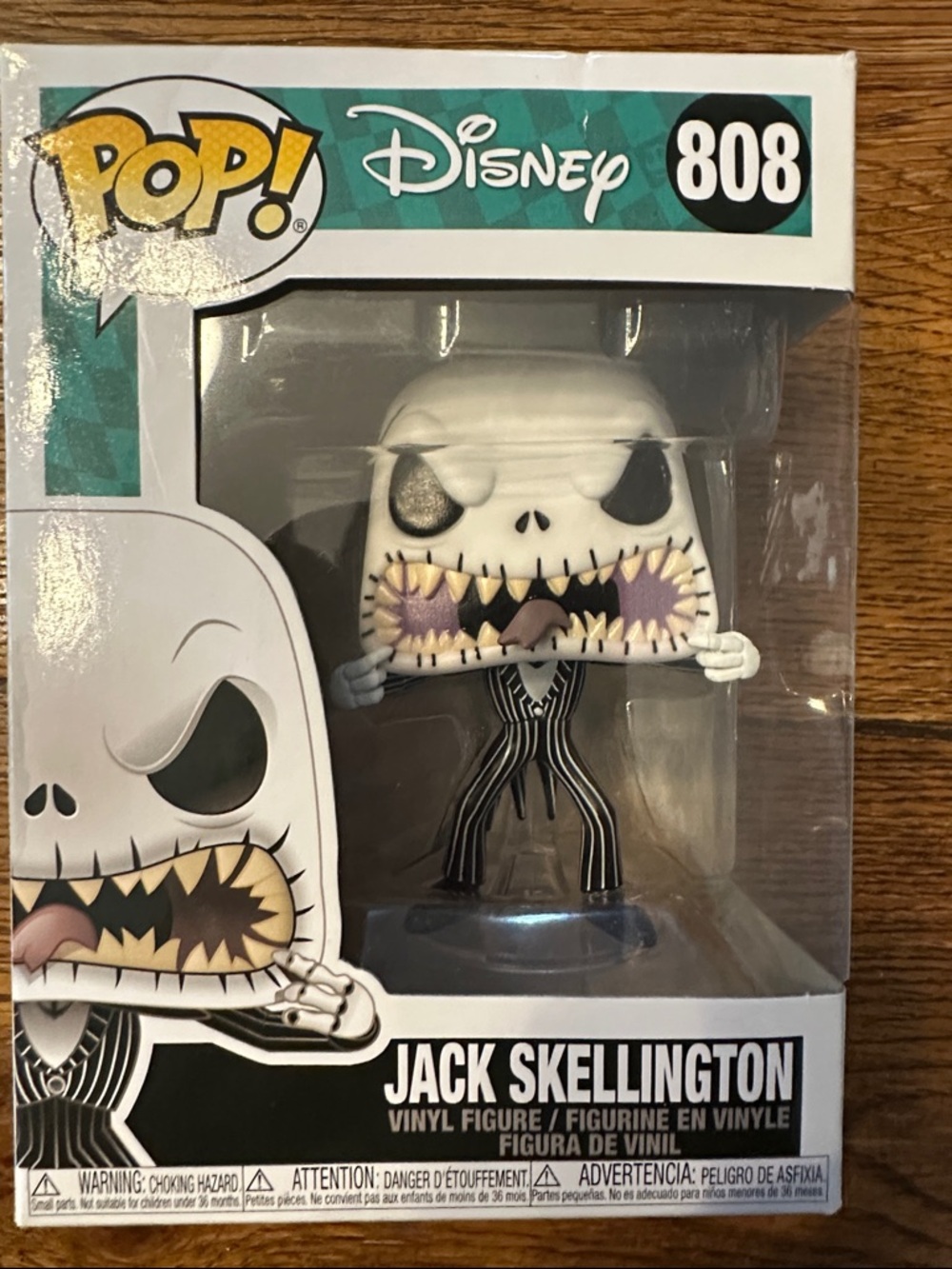 Funko Jack Skellington Pop! Vinyl Figure - White, Black, Purple - NIB